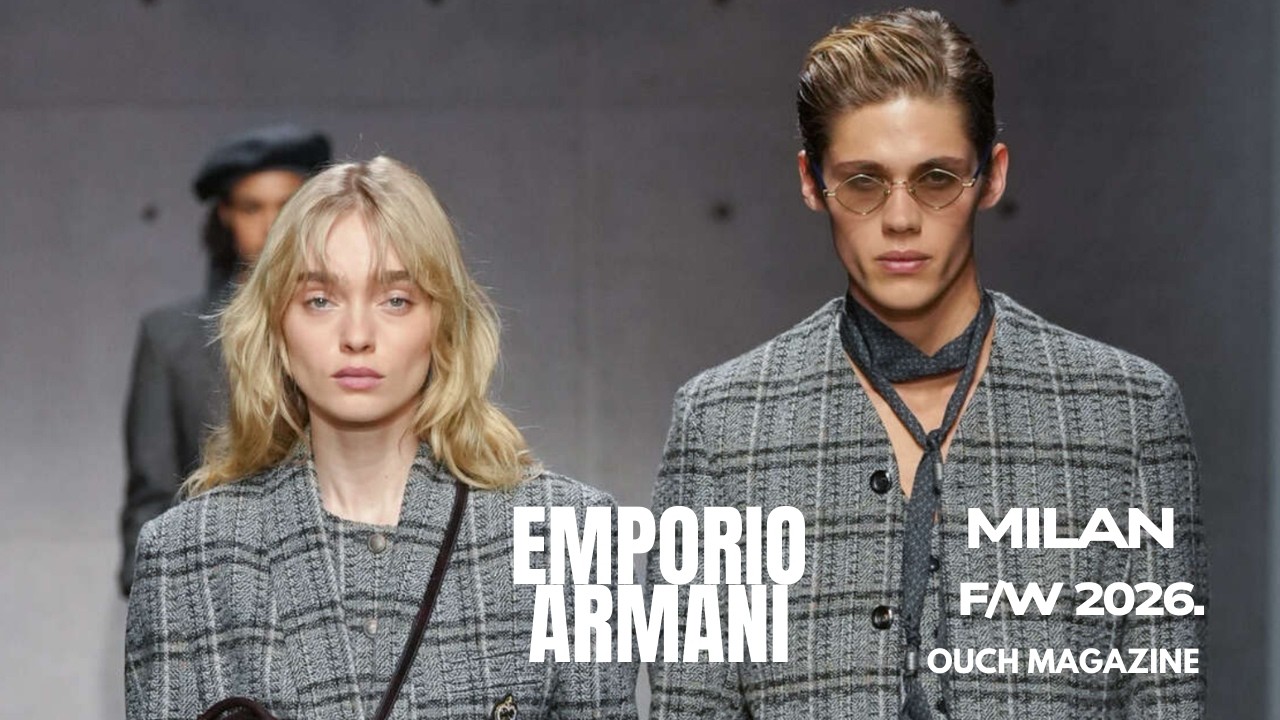 EMPORIO ARMANI FALL/WINTER 2026 MILAN FASHION WEEK