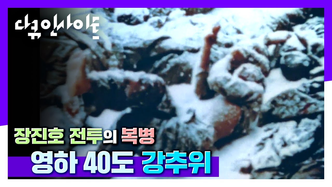 장진호 전투의 복병, 영하 40도의 강추위 | 1950 미중전쟁 2부 충돌 [다큐 인사이트] 20200716
