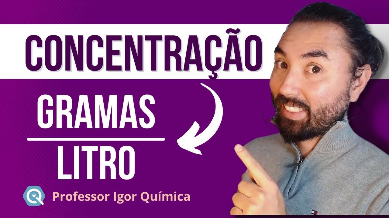 Concentração Comum e Densidade das Soluções