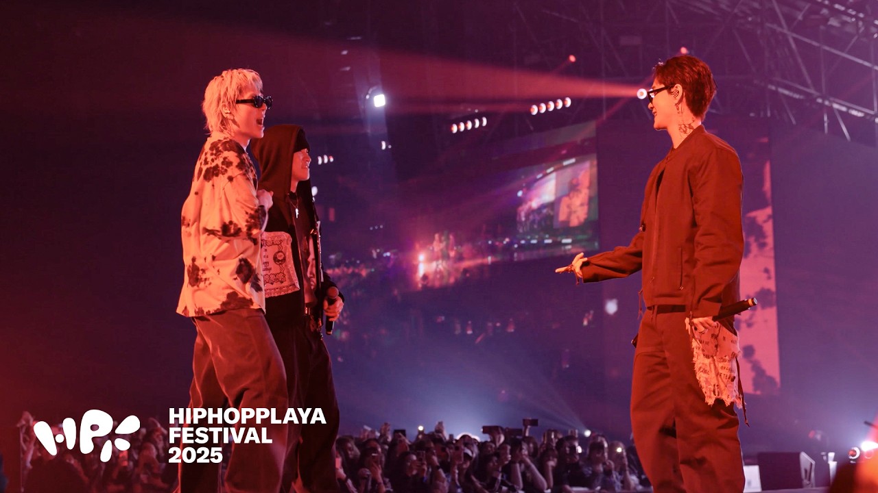 지코, 크러쉬, 딘 - BERMUDA TRIANGLE + FANXY CHILD LIVE at HIPHOPPLAYA FESTIVAL 2025
