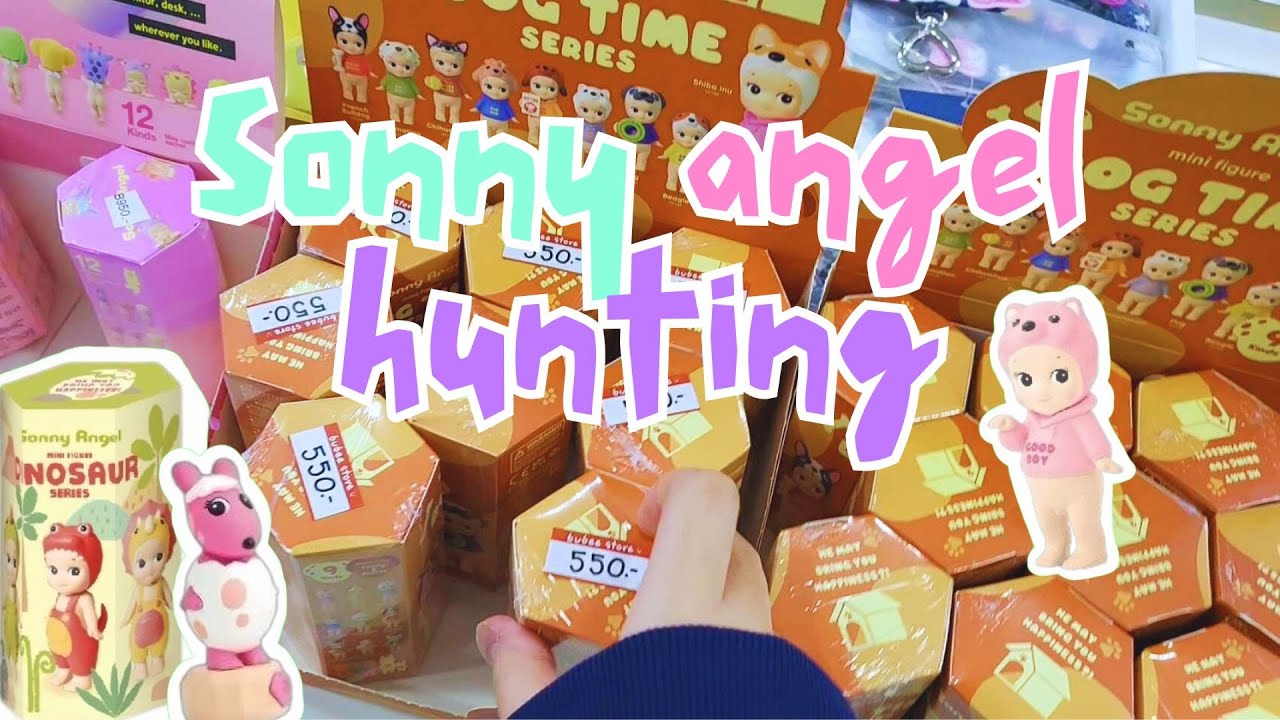 Sonny angel hunting + unboxing