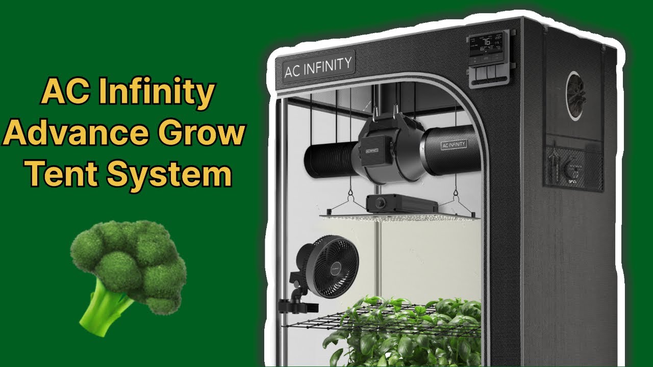 Mein Growzelt von AC Infinity, Advance Grow System