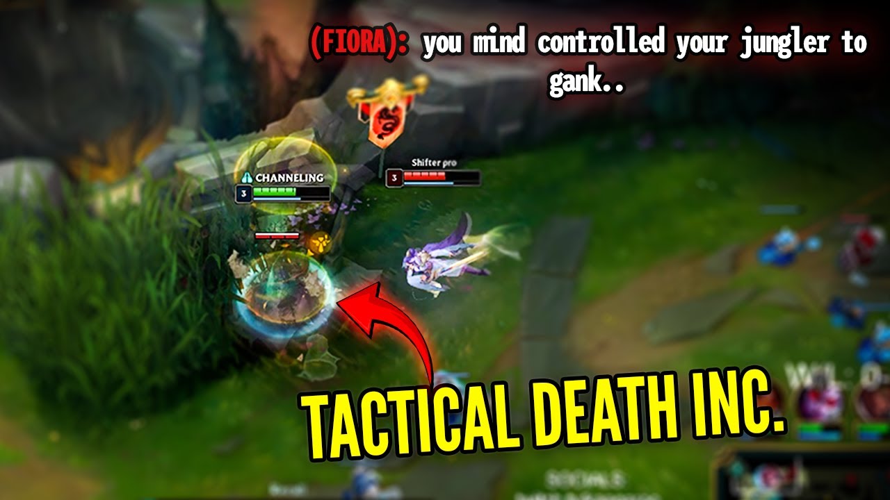 TACTICAL LEVEL 3 DEATH (M*ND CONTROLLED MY JUNGLER) - Trundle vs. Fiora
