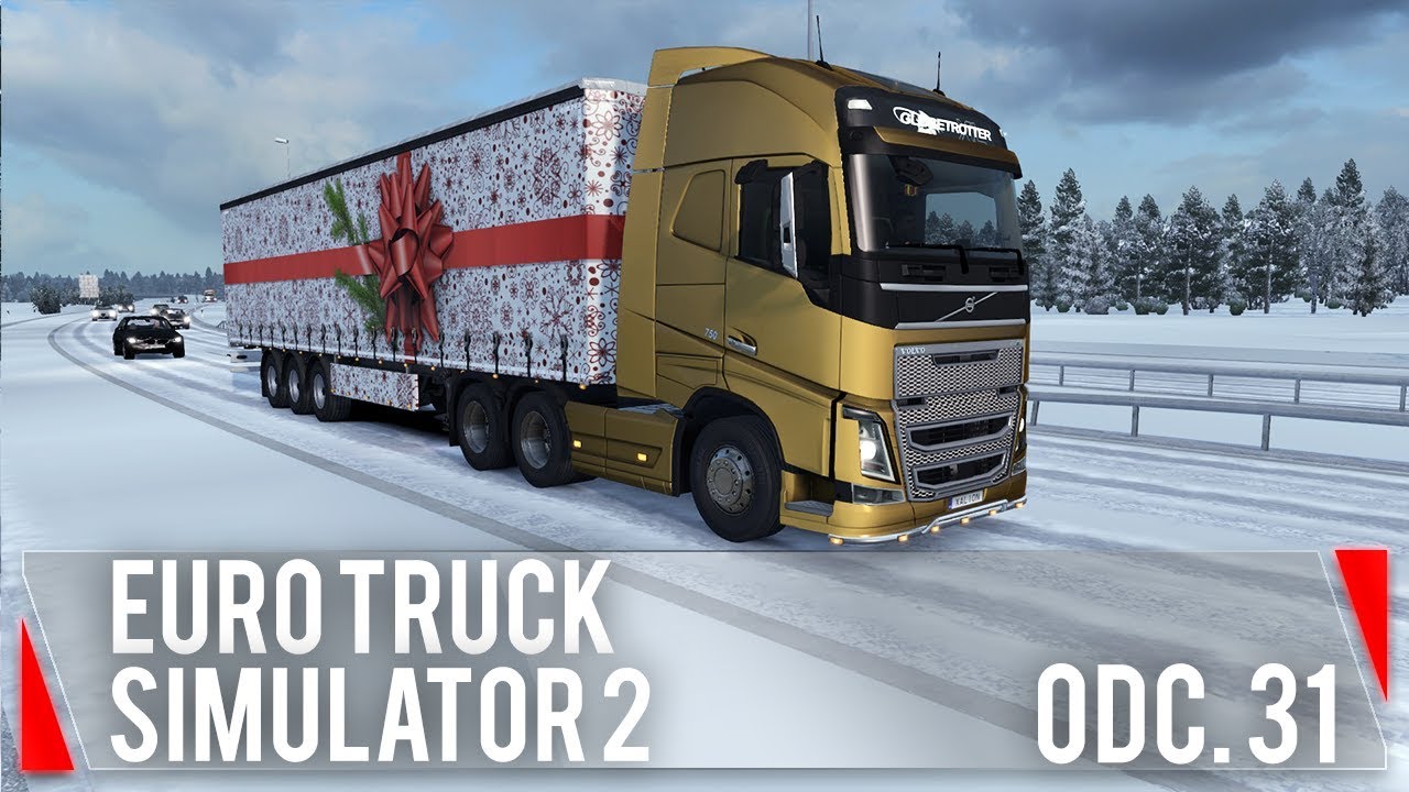 Lekko op&oacute;źnione prezenty (Euro Truck Simulator 2 #31)