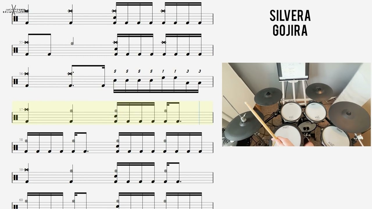 How to Play 🥁   Silvera   Gojira