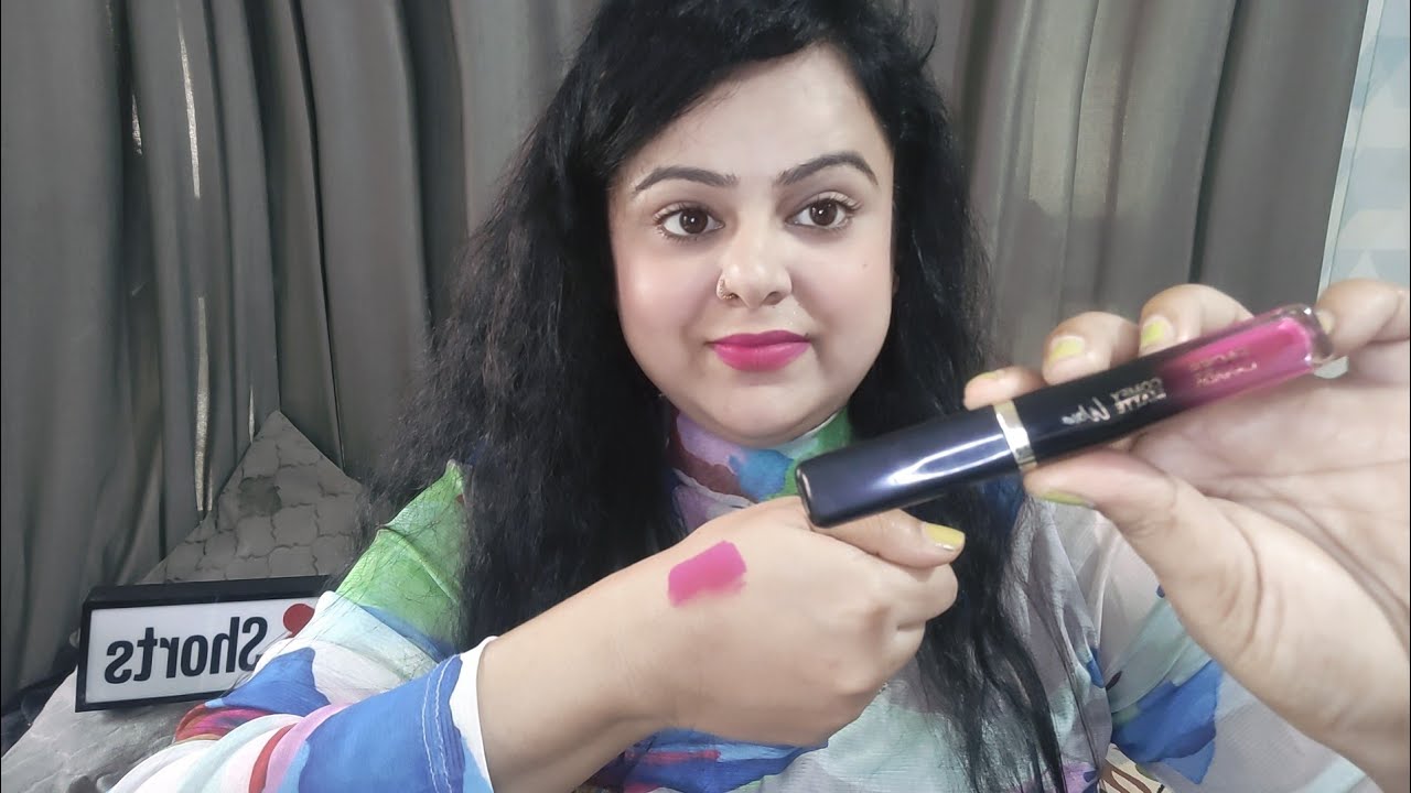 Faces Canada Wow Comfy matt liquid lipstick🆕 06Fushia Fun💋 #review #2024💄 @AR111