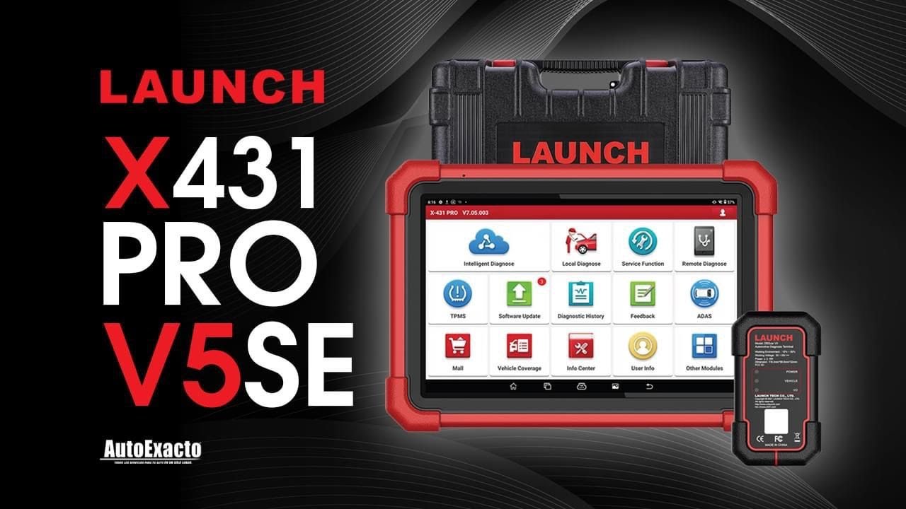 Conoce el Nuevo Launch X431 Pro V5.0 (SE)