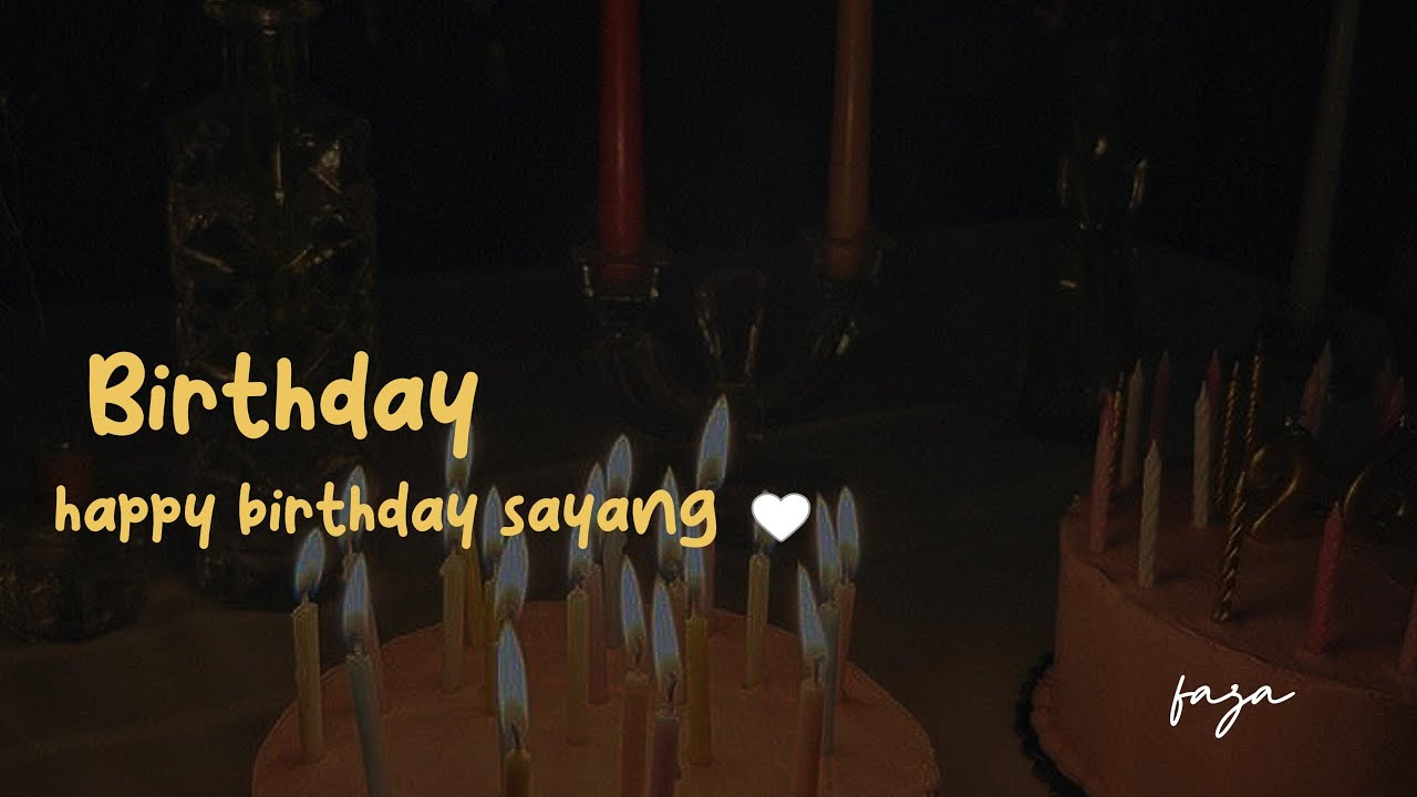 Birthday [ASMR Girlfriend Roleplay Indonesia] [Kissing] [Surprise] [Wife] [Comfort] [Slice Of Life]