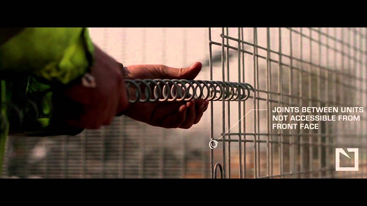 HESCO FRONTLINE XR - Redeployable Security Fence