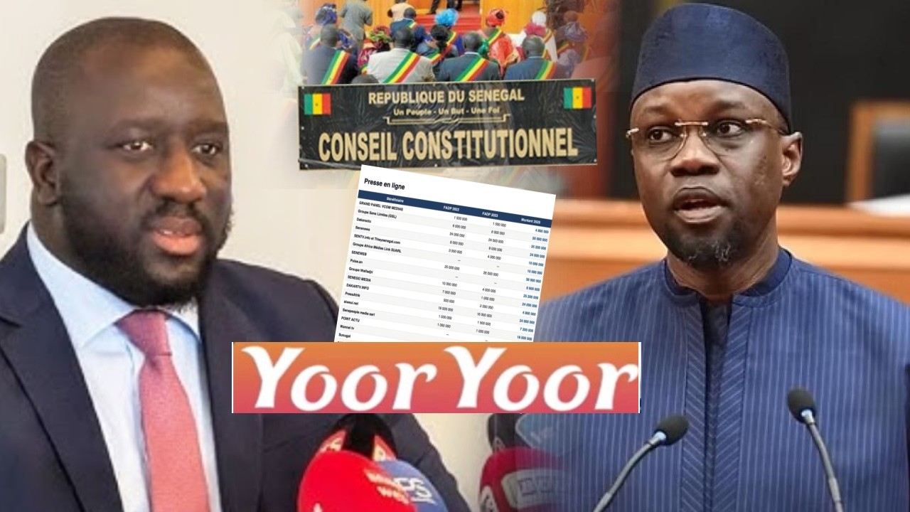 🛑 Yoor Yoor - Pol&eacute;mique sur la liste b&eacute;n&eacute;ficiaire aide de la presse,Sonko sera t&rsquo;il candidat en 2029