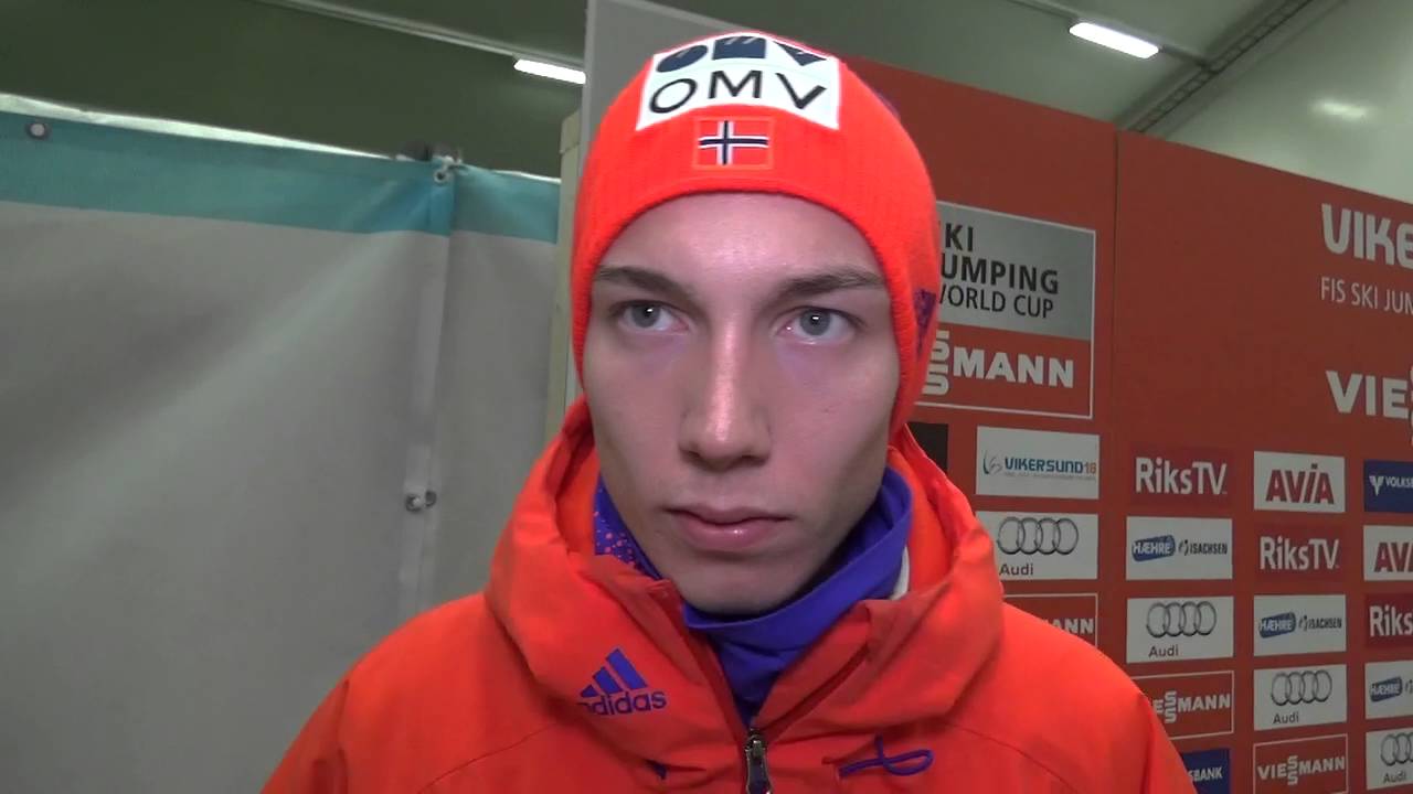 Johann Andre Forfang in Vikersund