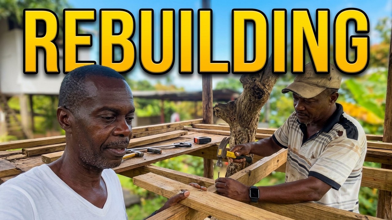 Fixing the Treehouse and Remembering Earl Manswill #loveindehouse #tobago