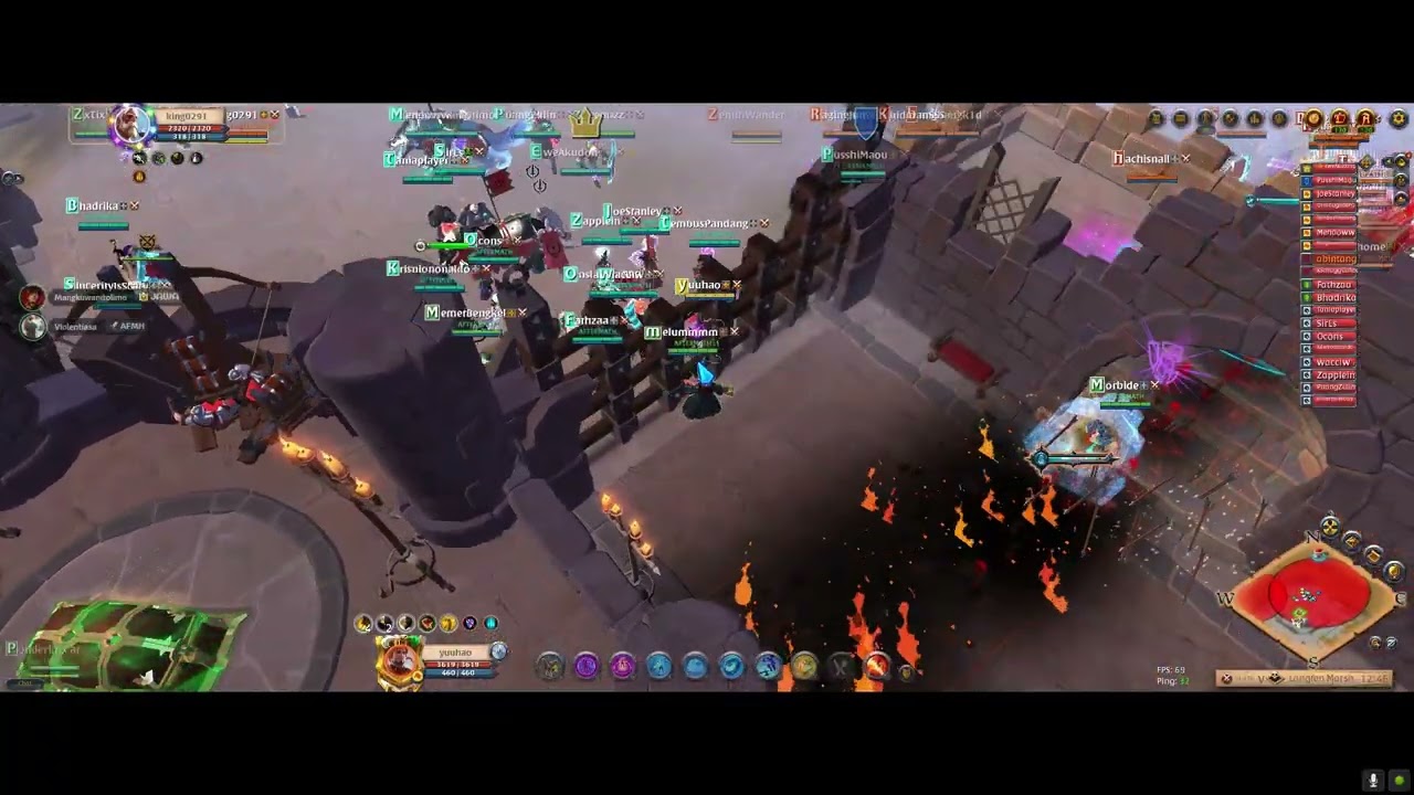ALBION ONLINE | AFTERMATH VS TRIUMPH, SINGOSARI AND BEAVERS (ENIGMATIC) | CASTLE FIGHT