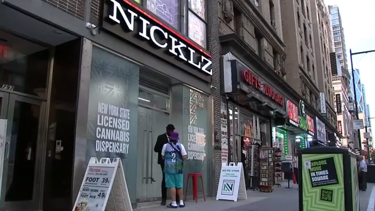 Legal cannabis dispensary opens near Times Square