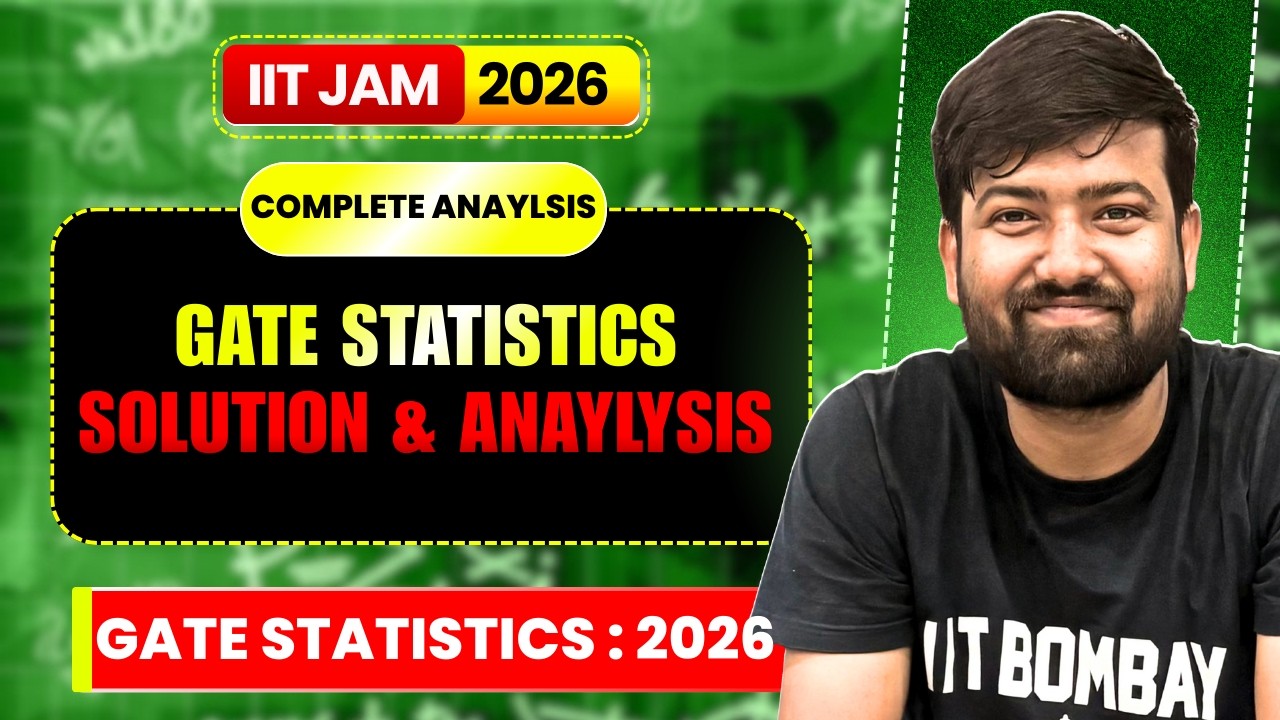 Gate Statistics 2025 Paper solution and Analysis ! | Gate 2026