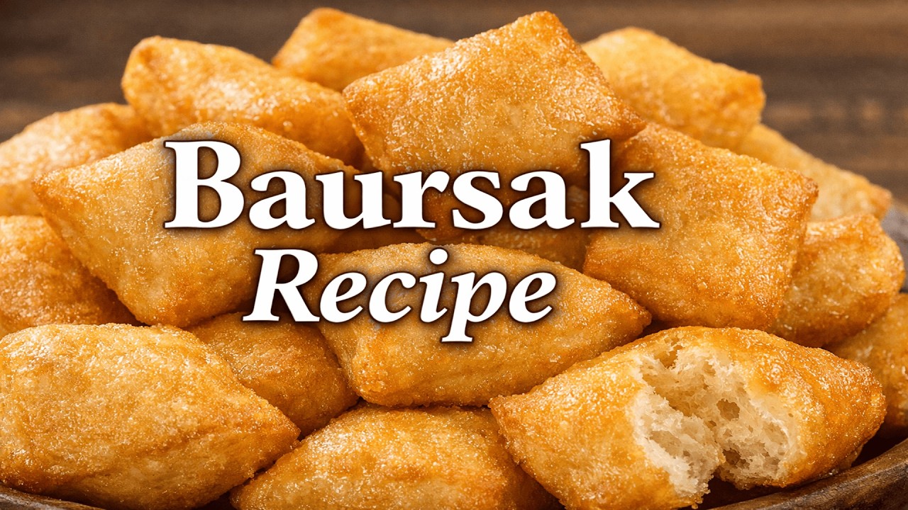 Baursak (Fried Dough) Recipe | Crispy & Fluffy Traditional Central Asian Snack