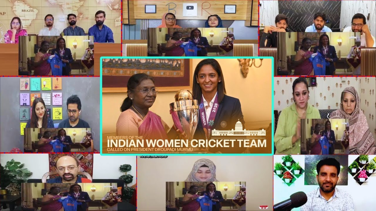 राष्ट्रपति Droupadi Murmu ने Women's cricket team से की मुलाकात | Rashtrapati Bhavan | Pak Reaction