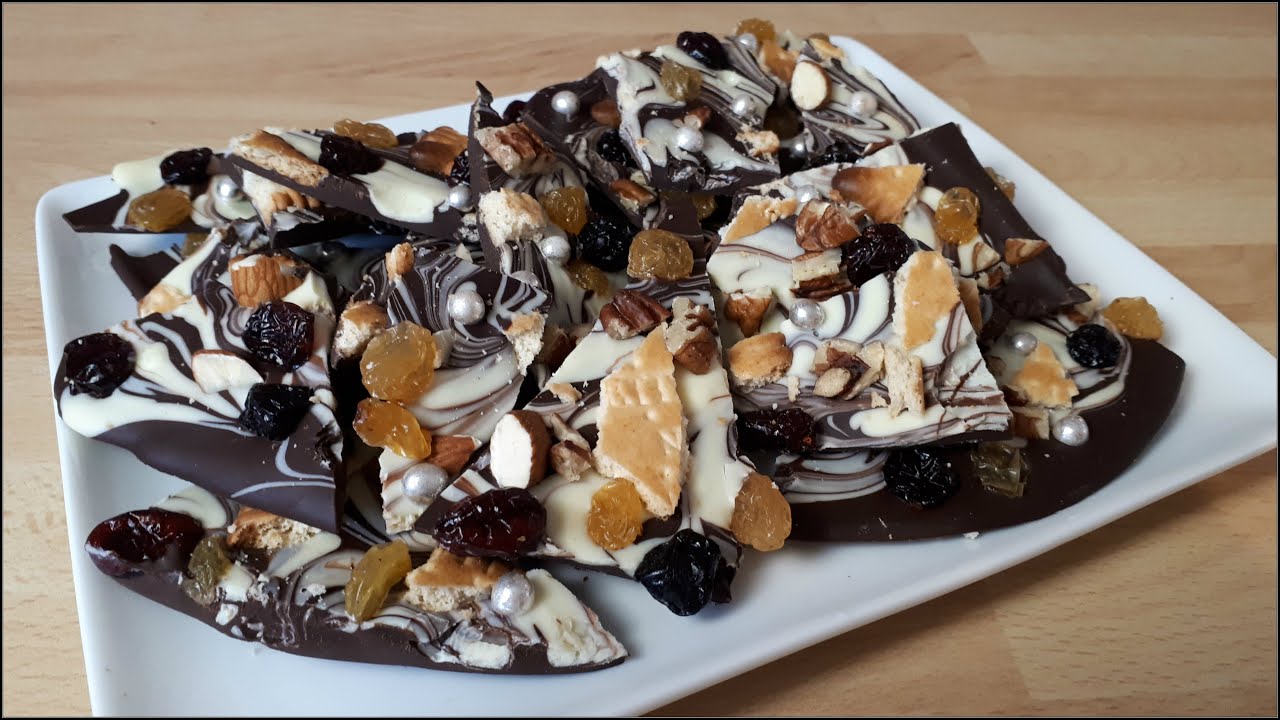Ecorce en chocolat (Chocolate Bark) - De la gourmandise pure 🍫🎄#73