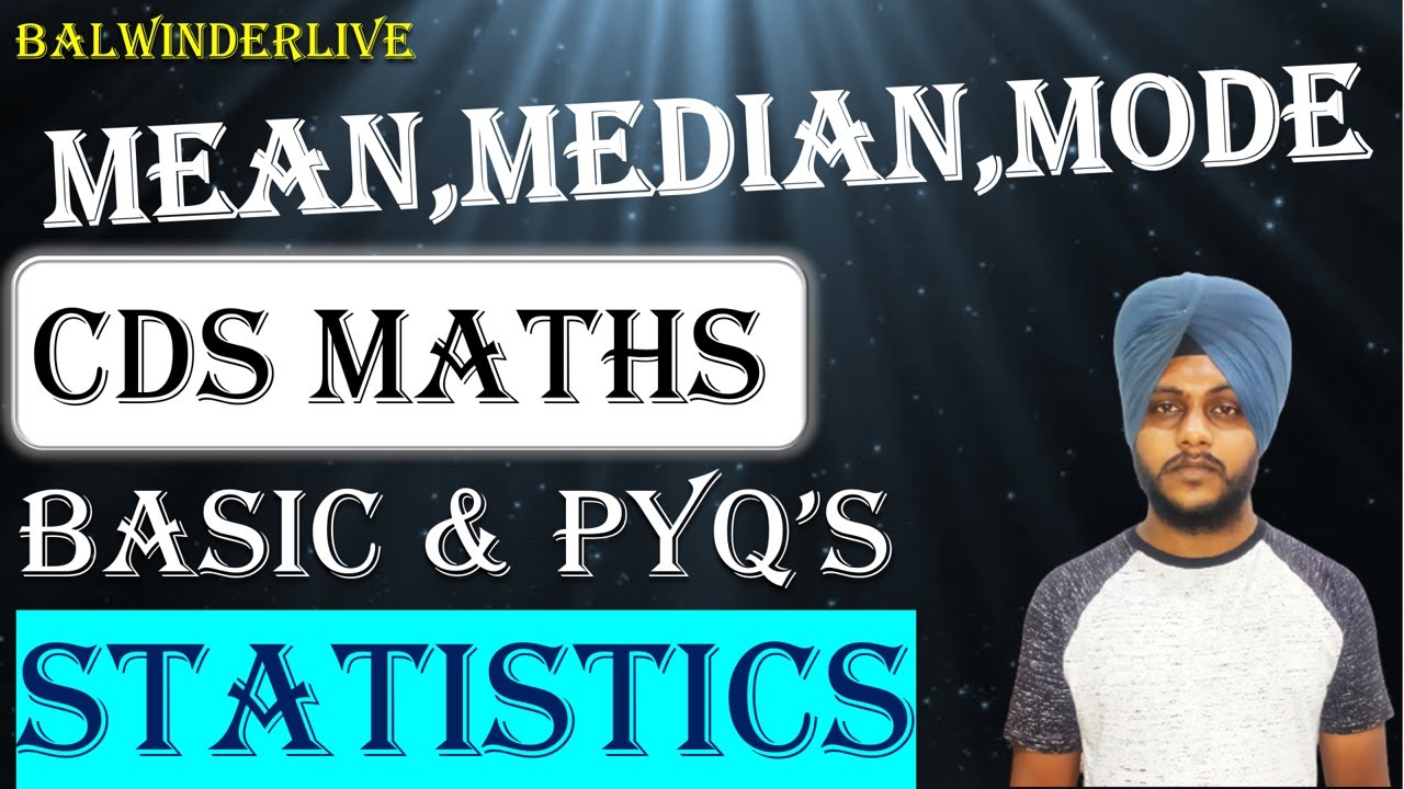 Statistics || CDS Maths || Statistics for CDS || Complete Statistics for CDS|| #statistics #cdsmaths