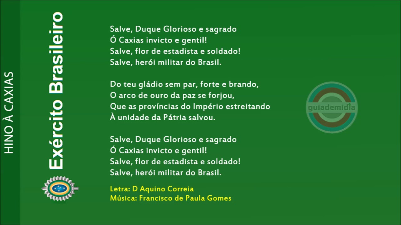 Hino a Caxias ( Exército Brasileiro )