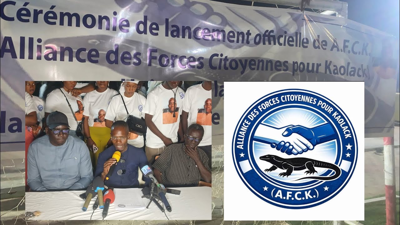 🔴Kaolack : Pape Ameth Ndiaye annonce sa candidature pour les locales de 2027 président AFCK