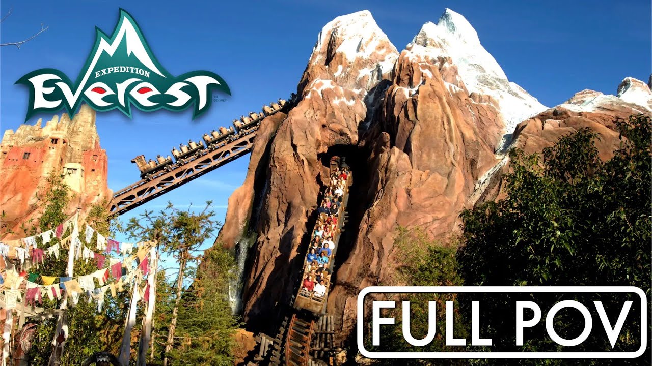 FULL POV of Expedition Everest at Disney's Animal Kingdom  4K