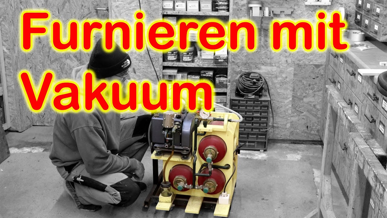 Welche Vakuumpumpe ist die richtige zum furnieren?
