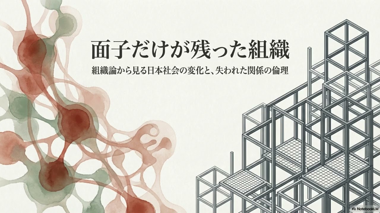 面子だけが残った組織