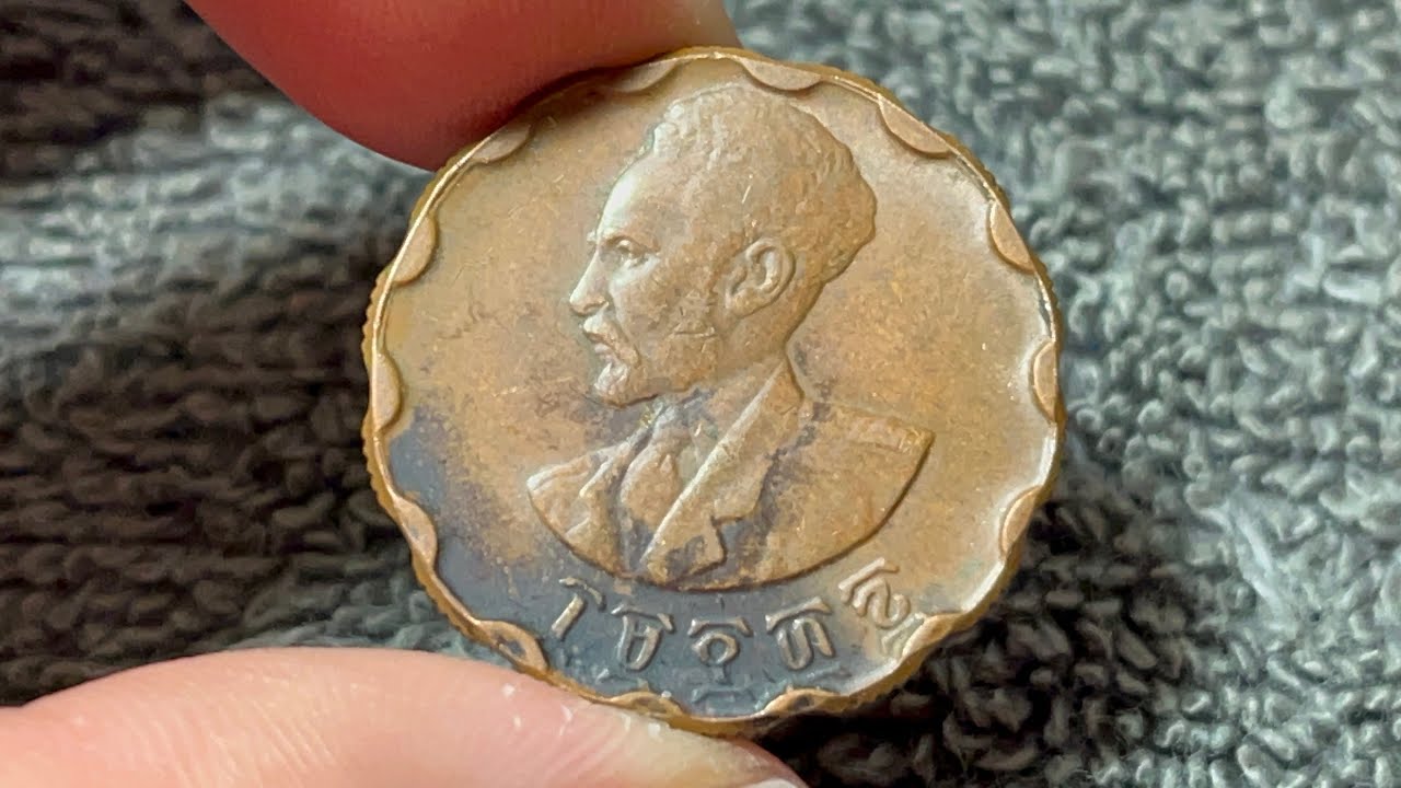 1944 Ethiopia 25 Santeem Coin • Values, Information, Mintage, History, and More
