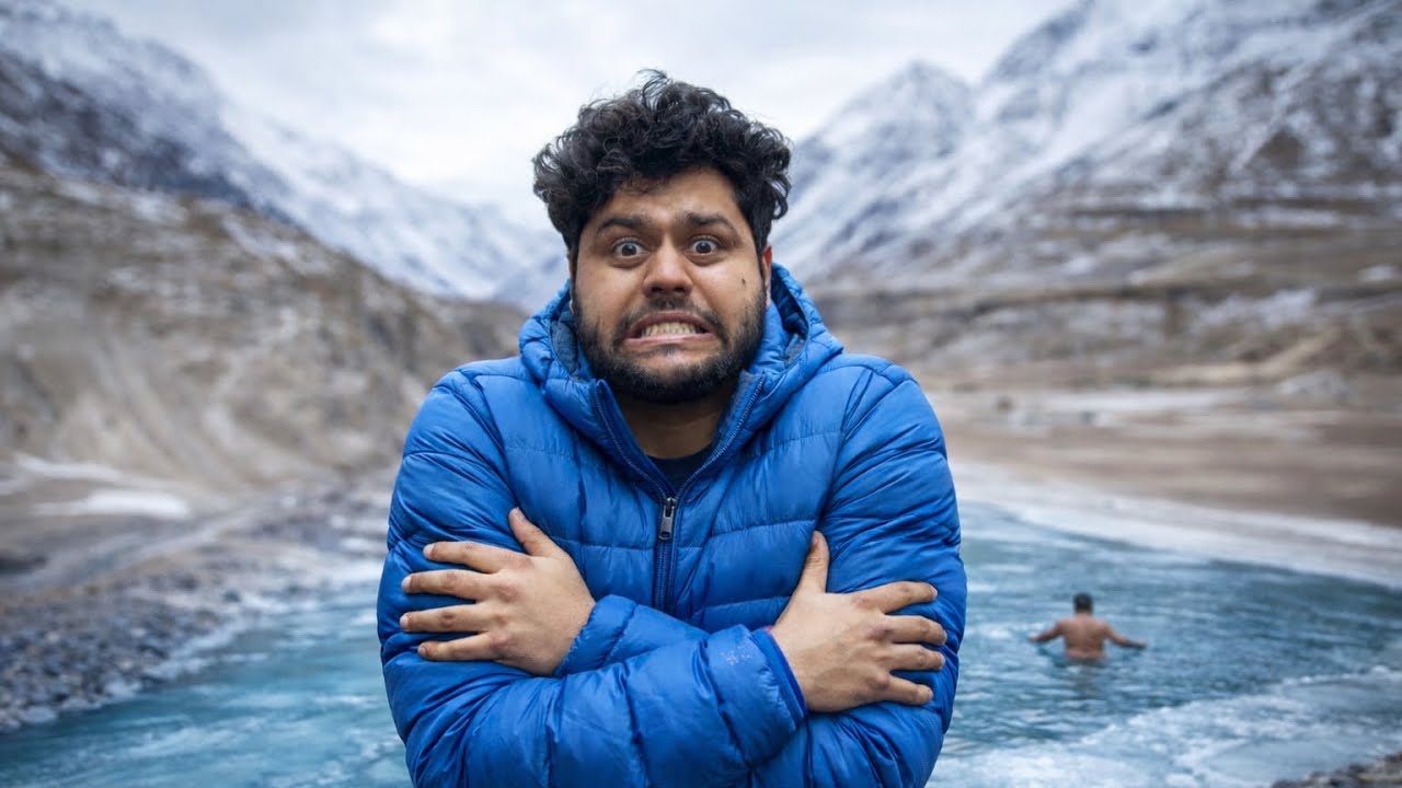 Ladakh Ice Bath in -10 | The Ladakh Trip | Episode 5