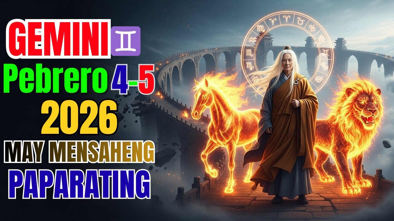 Gemini ♊— Pebrero 4–5: May Bagong Mensahe na Paparating 💭🚪