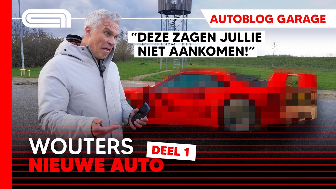 DIT is de nieuwe auto van WOUTER