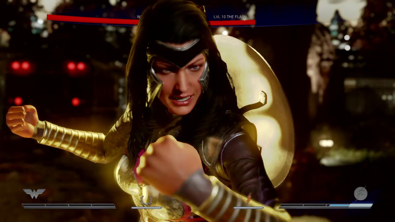 Injustice 2 - Wonder Woman VS The Flash
