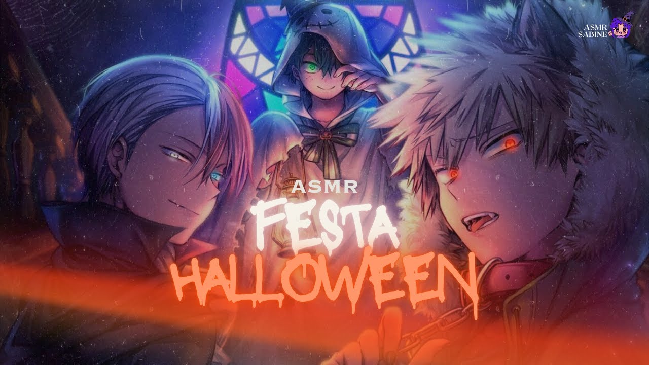 [ASMR] Noite de Halloween da U.A.| ASMR Bakugou Katsuki