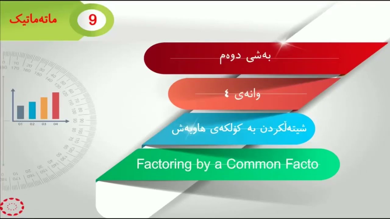 پۆلی 9 بيركارى وانەی(2-4) شیتەڵکردن بە کۆلکەی هاوبەش Poli 9