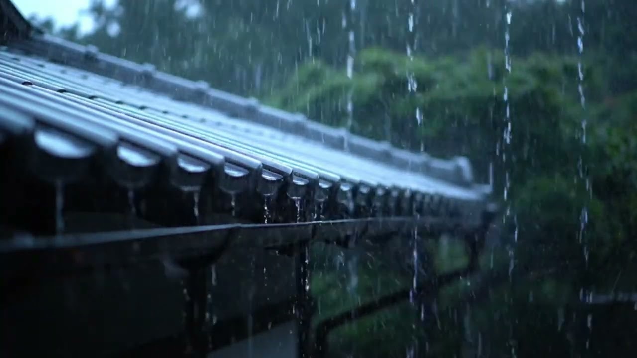 No Ads Rain Sounds for Sleeping   ASMR Rain and Thunder Sounds For Sleeping, Miss Home #1