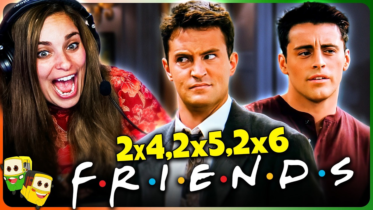FRIENDS SEASON 2 Episodes 4, 5 & 6 REACTION! | First Time Watch!