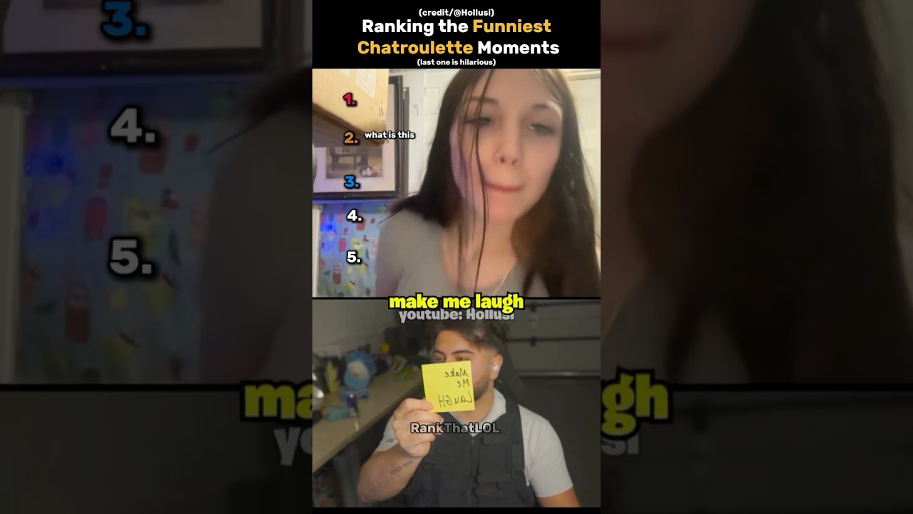 Ranking the Funniest Chatroulette Moments 😂💻