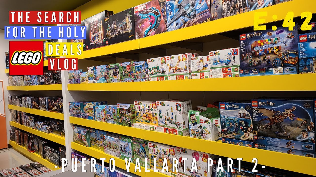 Поиски священных предложений LEGO в Пуэрто-Вальярте. Часть 2!