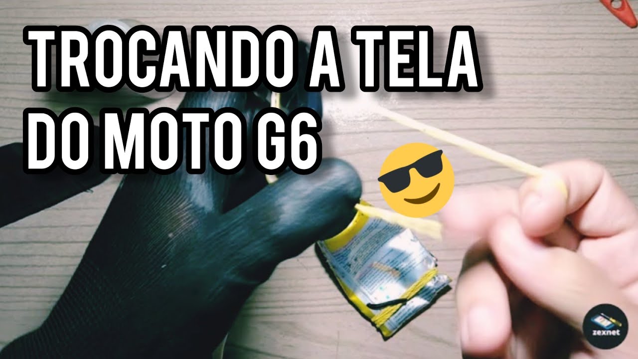 Como Trocar a Tela do Moto G6 XT1925
