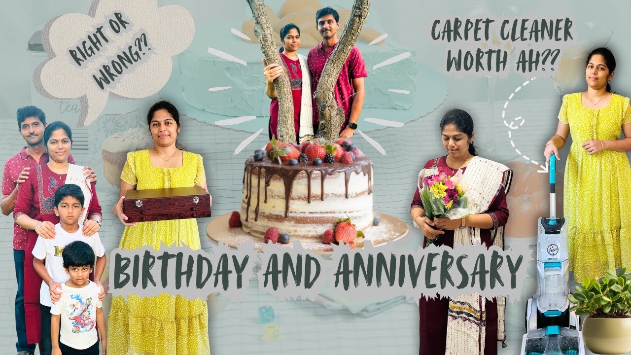 தமிழில்~Birthday And Anniversary Vlog in tamil