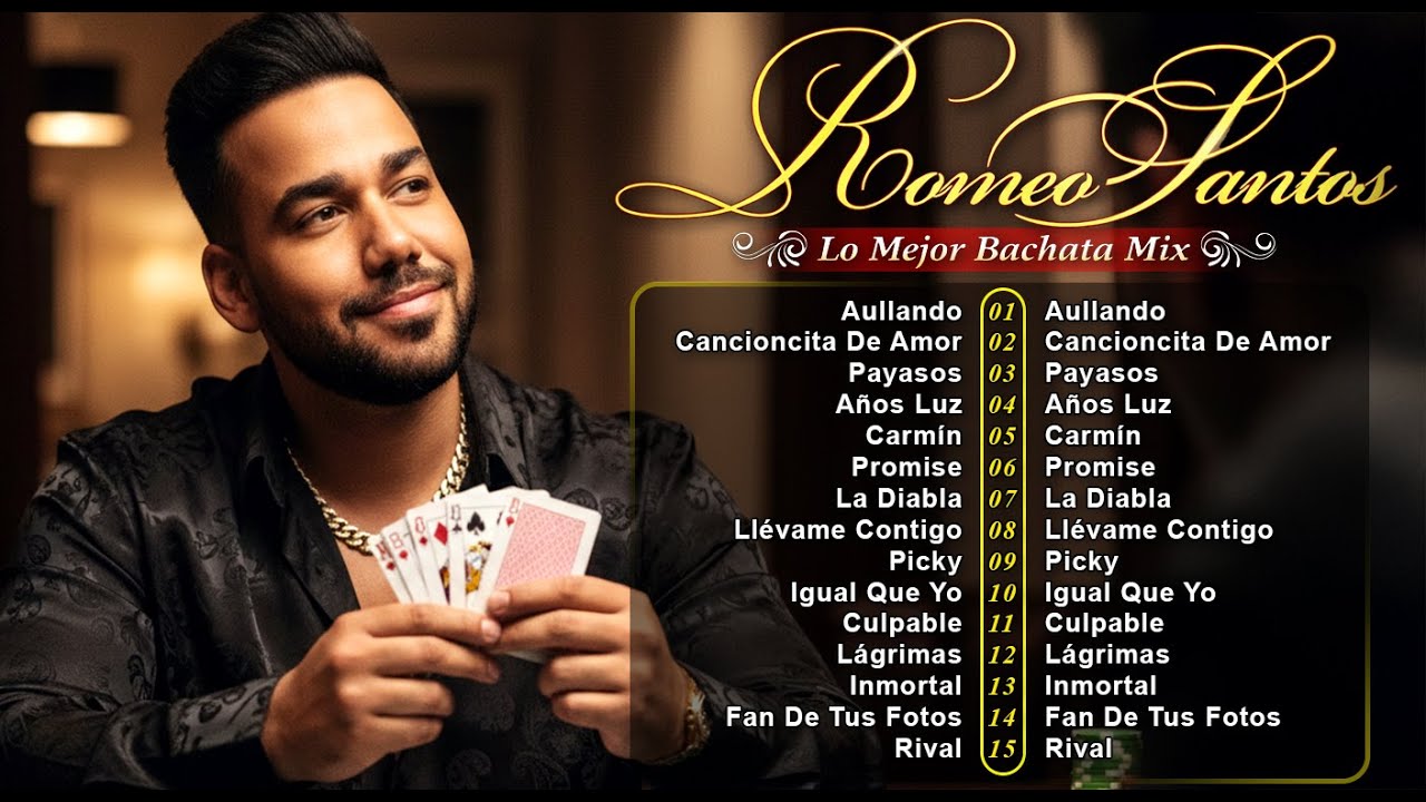 ROMANTICOS COLLECTION ESPECIALES CANCIONES PLAYLIST SALSA HITS AMOR ROMEO SANTOS INSPIRED BACHATA