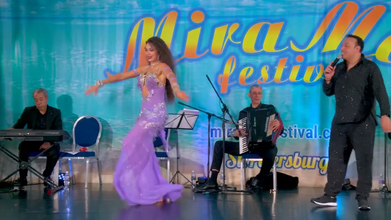 ASENA KAMAL - Queen of Cabaret 🥇El ghazala raya- Miramar festival 2025
