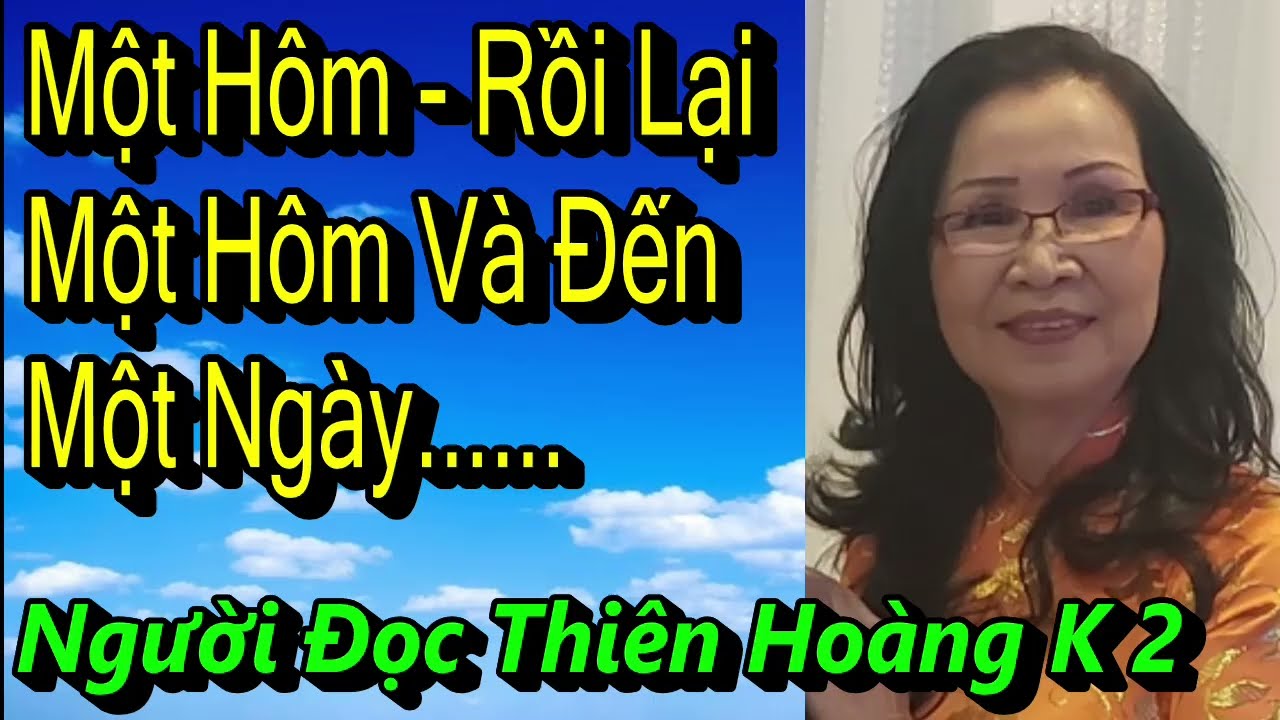 Một Hôm, Rồi Lại Một Hôm, Rồi Đến Một Ngày/ Tác Giả Trần Doãn Nho