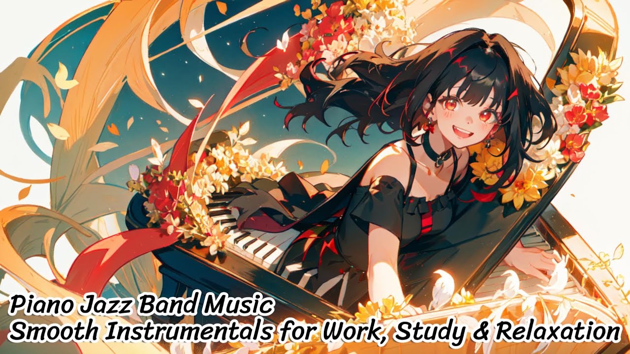 Piano Jazz Band Music – Smooth Instrumentals for Work, Study & Relaxation