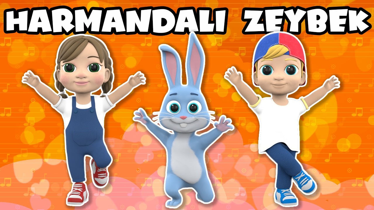 Harmandalı Zeybek Dansı – Minik Efeler Sahneye Hazır! Hadi Ayağa! Turkish Folk Dance - Zumba Kids