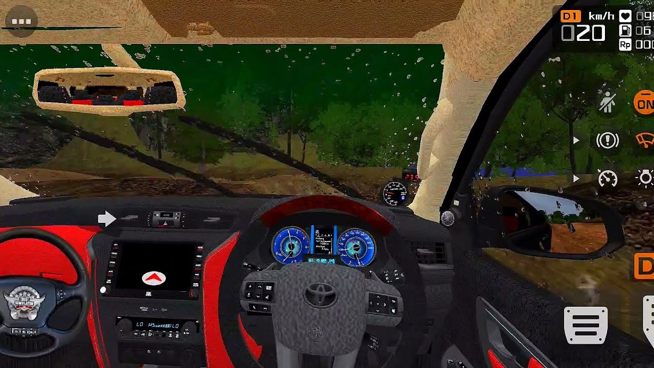 I Took My Fortuner to the Worst Roads of BUSSID! 😱 (Extreme Challenge)