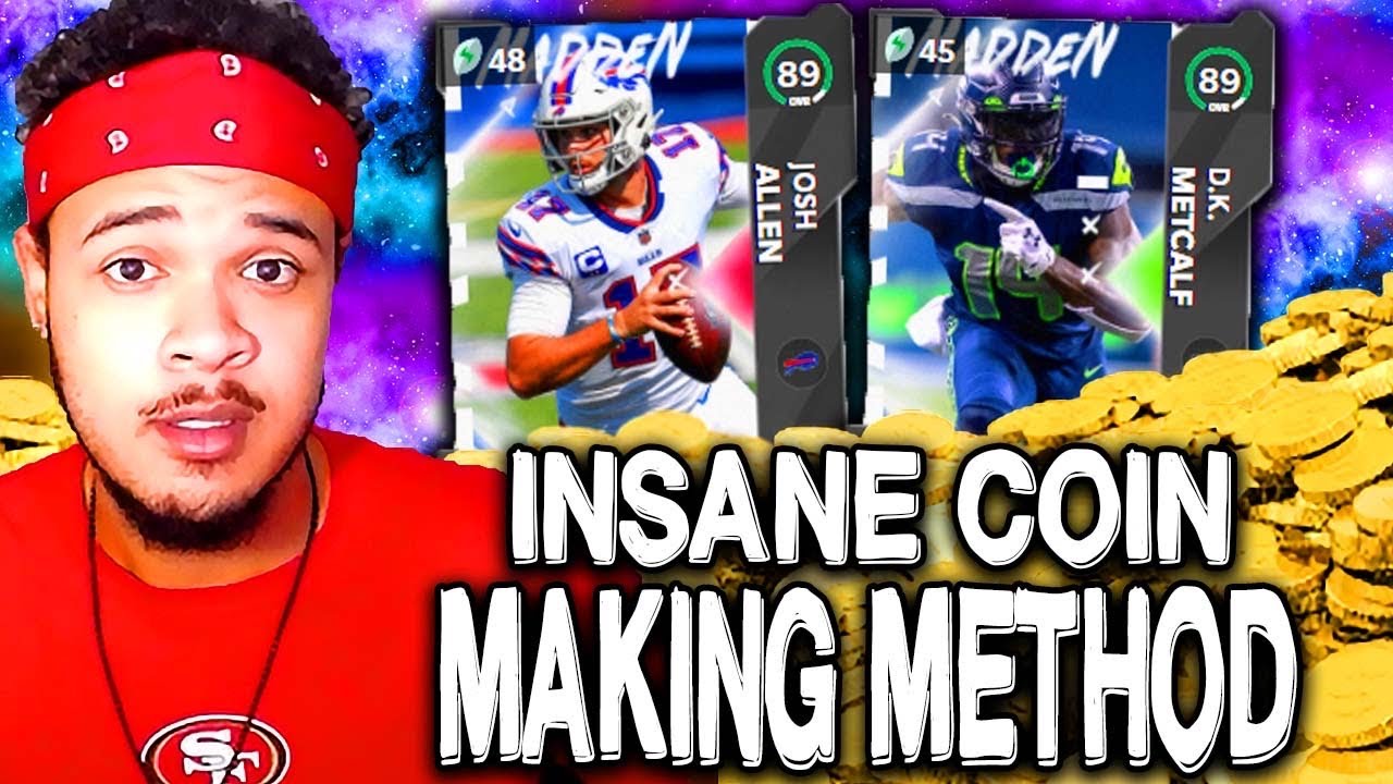 GLITCHY COIN METHOD IN MADDEN 21! (HOW TO MAKE COINS IN MADDEN 21)