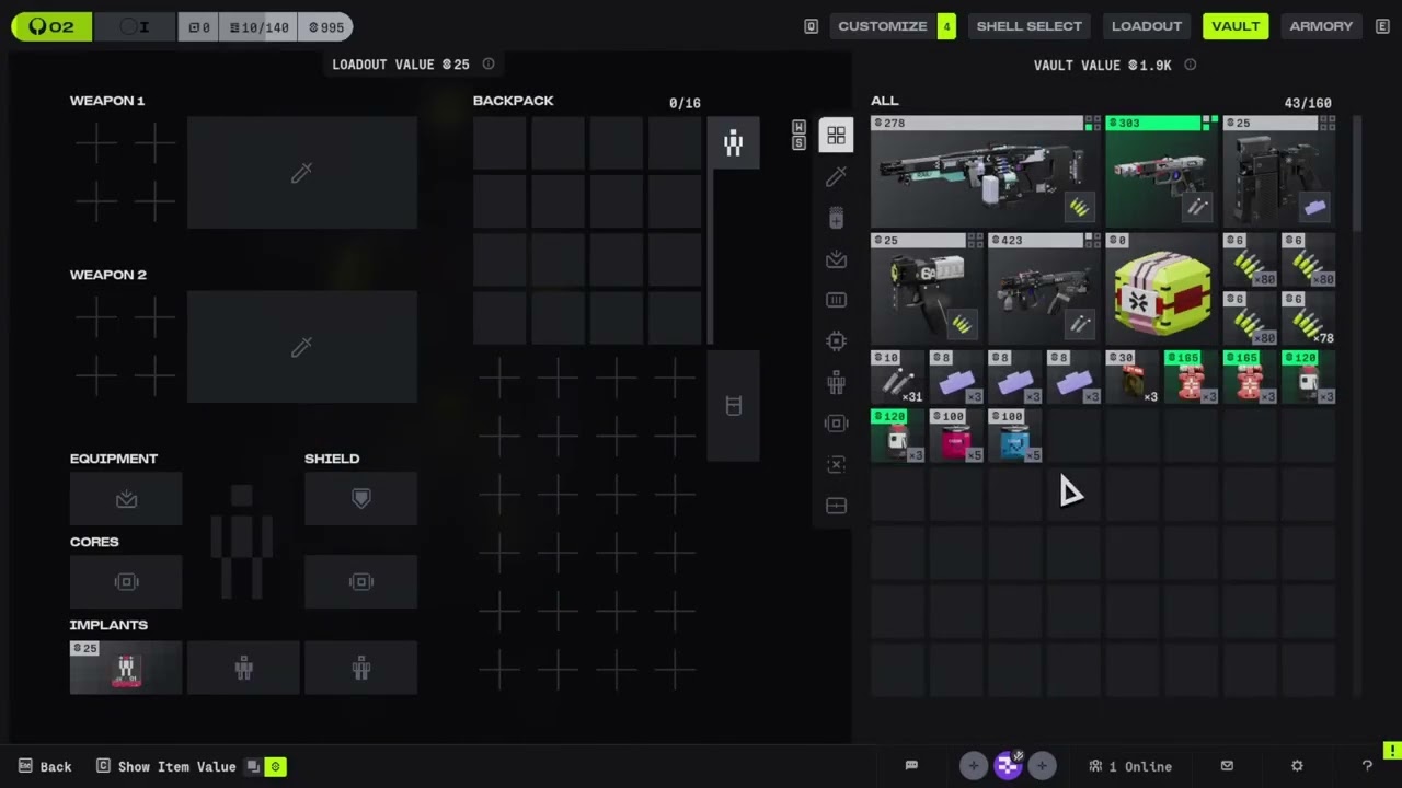 How To Get And Use Implants In Marathon