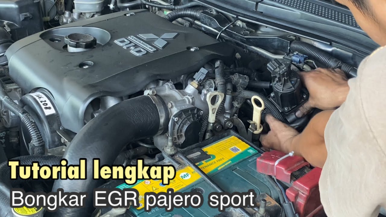 Tutorial bersihkan EGR pajero sport OPS